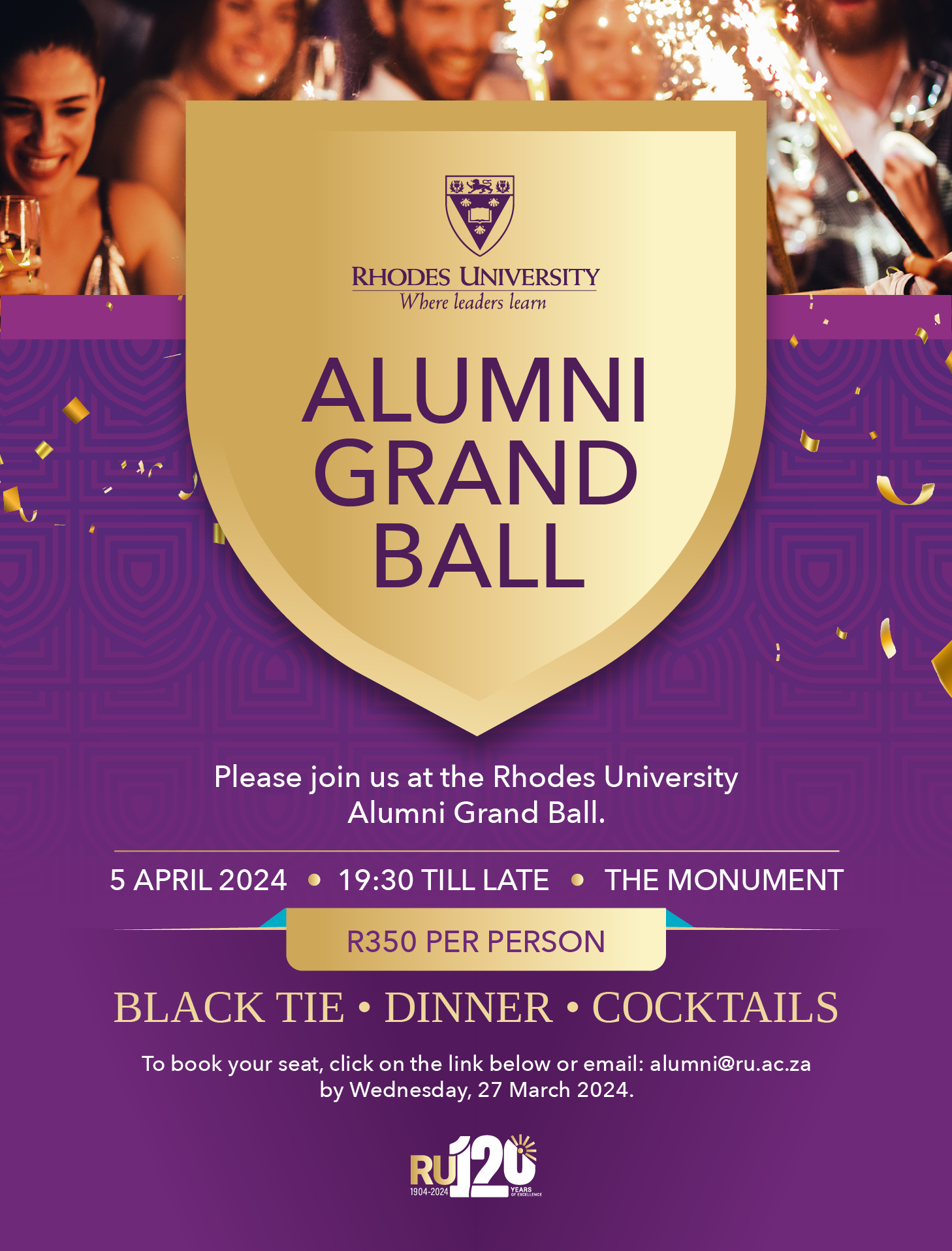 Alumni Grand Ball Invitation